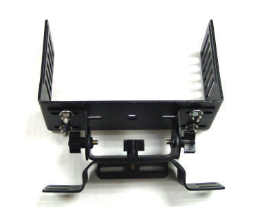 Heavy Duty CB Radio Floor Mount Bracket   Adjustable  