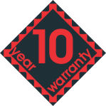 10 years warranty