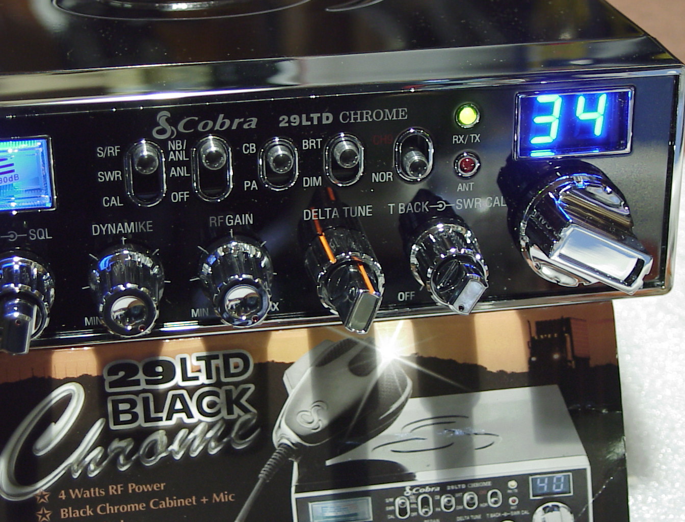 Cobra 29 LTD Black Chrome