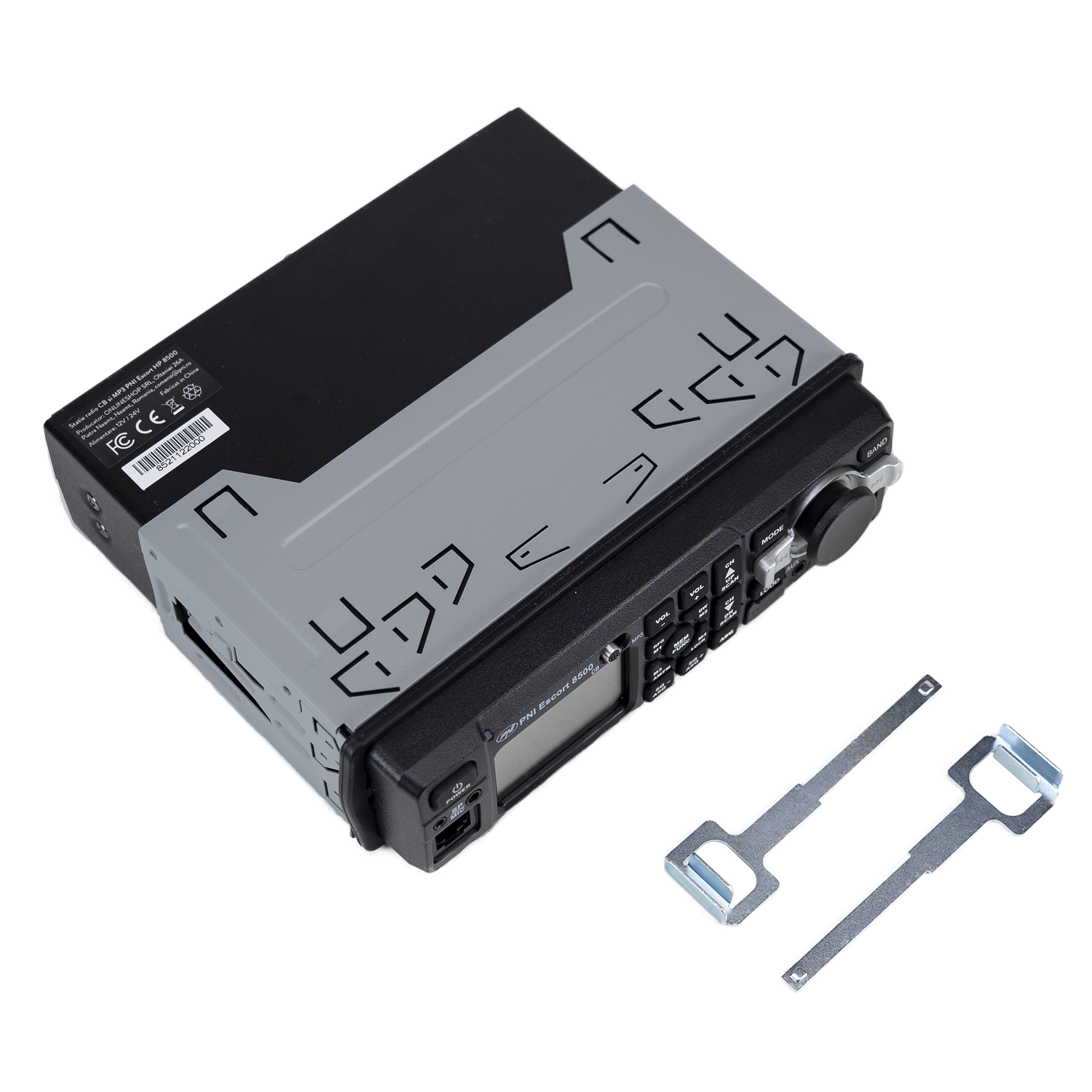Microfono Di Ricambio PNI MK8500 Per Radio CB Escort HP 8500 | Connettore RJ45 E Tasti Canale