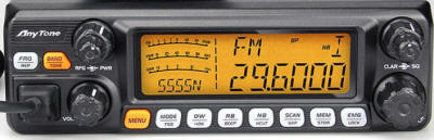 Radio CB Crt SS7900 AM/FM/SSB, 40 Canali, 28-29.7 MHz, Programmabile, 4W, Con Dual Watch E Scansione, Nera