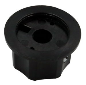 Back side of control knob