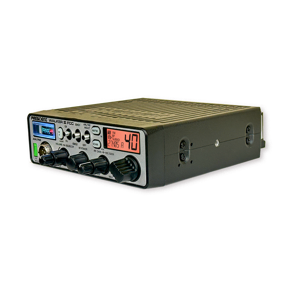 President Walker III AM/FM CB Radio - Image 8