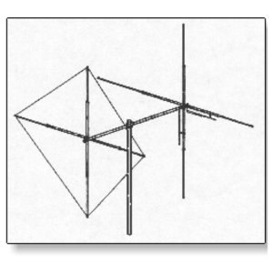 Y-Quad CB Radio Base Station, Beam Antenna Dual Polarity