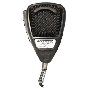 Astatic 636-L Black Noise Canceling Microphone