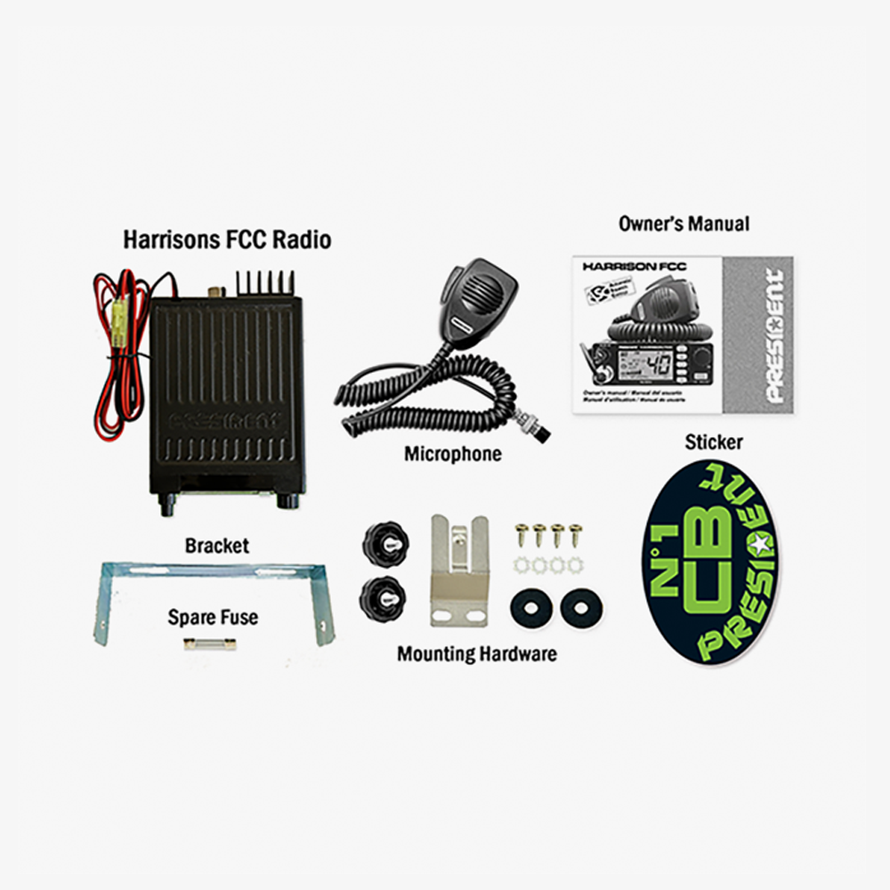 President Harrison FCC CB Radio - Image 12