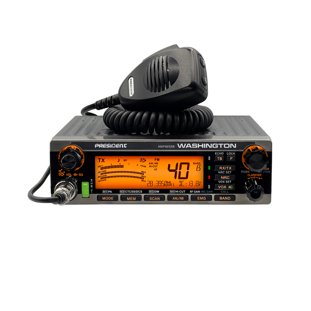 President Washington AM/FM/SSB/CW 10 Meter Radio