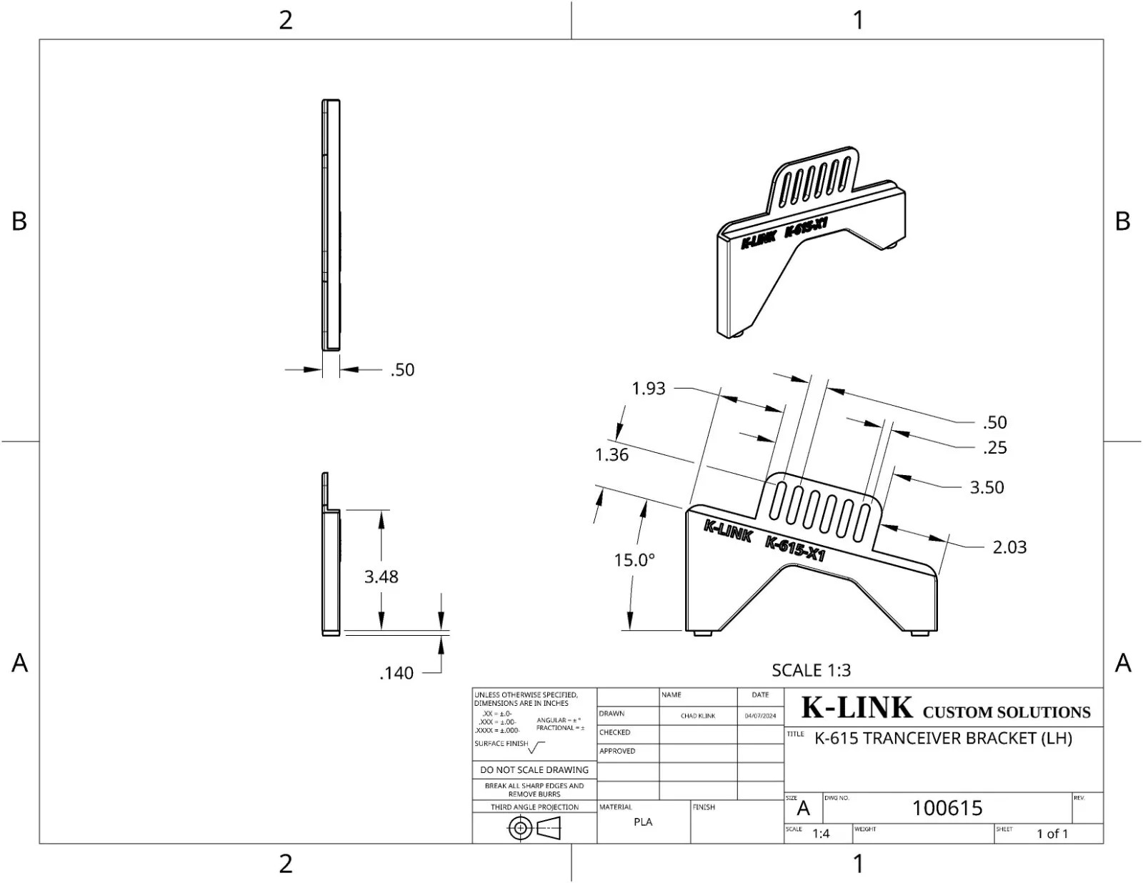 Side Brackets K-615 - Image 18