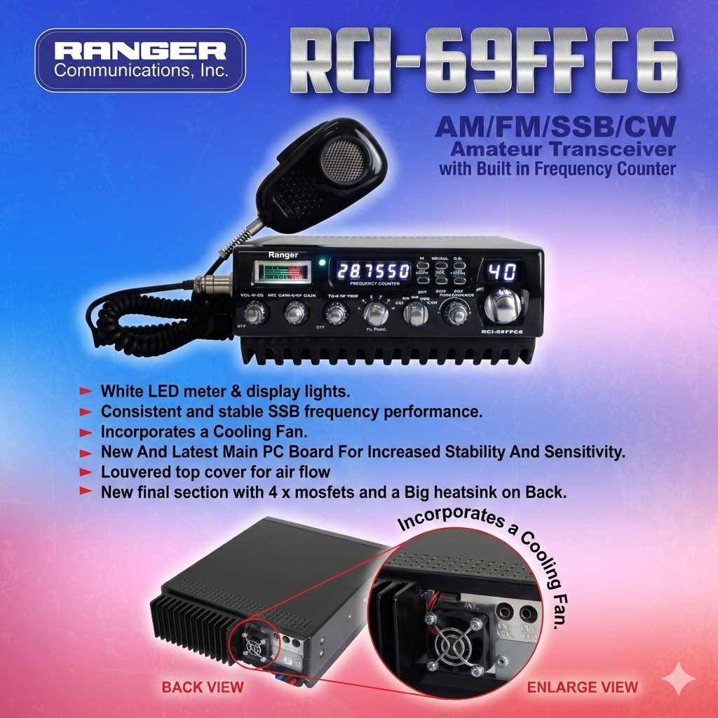 Ranger RCI-69FFC6 Transceiver - Image 13