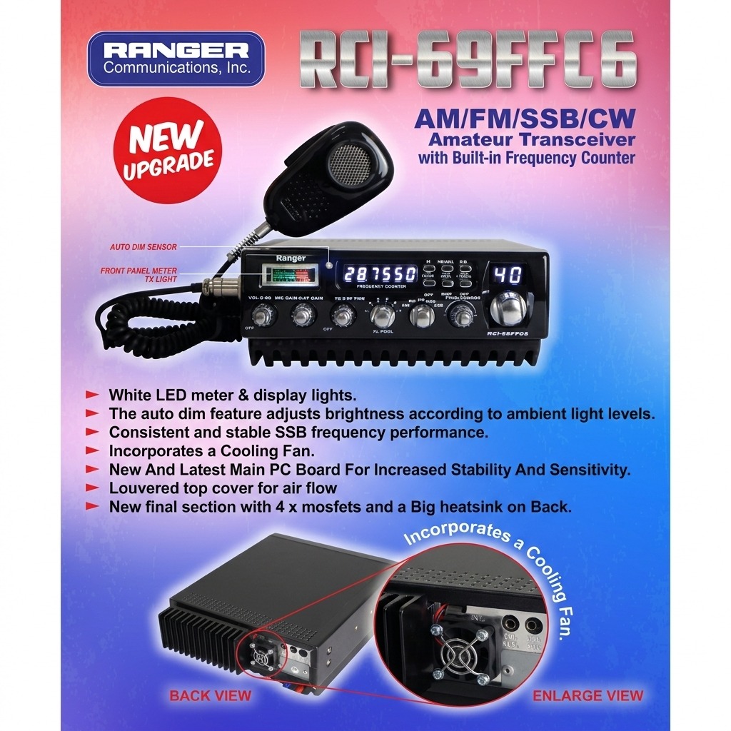 Ranger RCI-69FFC6 Transceiver - Image 14