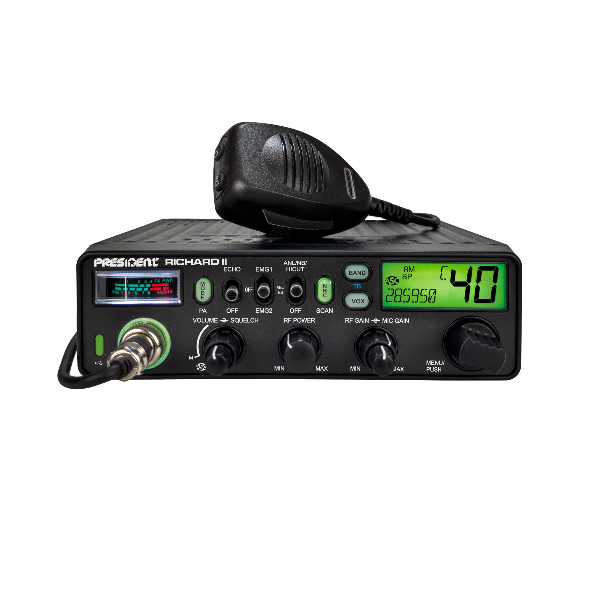 President Richard II AM/FM 10 Meter Radio - Image 2